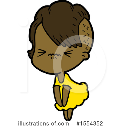 Royalty-Free (RF) Girl Clipart Illustration by lineartestpilot - Stock Sample #1554352
