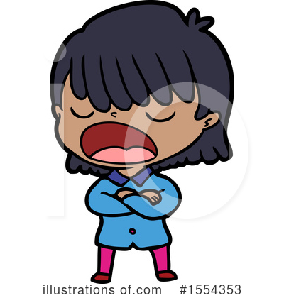 Royalty-Free (RF) Girl Clipart Illustration by lineartestpilot - Stock Sample #1554353