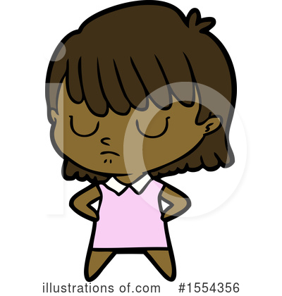 Royalty-Free (RF) Girl Clipart Illustration by lineartestpilot - Stock Sample #1554356