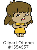 Girl Clipart #1554357 by lineartestpilot