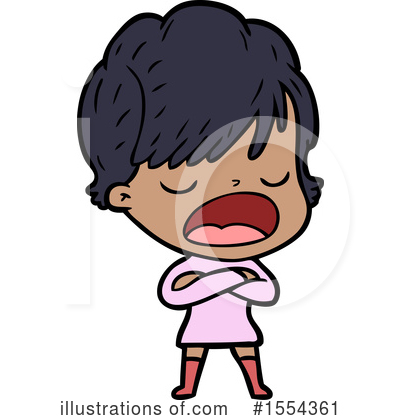 Royalty-Free (RF) Girl Clipart Illustration by lineartestpilot - Stock Sample #1554361