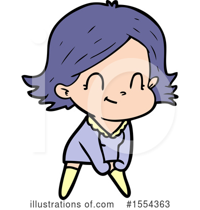 Royalty-Free (RF) Girl Clipart Illustration by lineartestpilot - Stock Sample #1554363