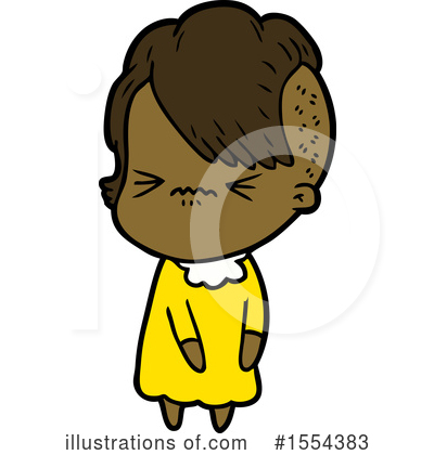 Royalty-Free (RF) Girl Clipart Illustration by lineartestpilot - Stock Sample #1554383