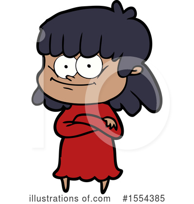 Royalty-Free (RF) Girl Clipart Illustration by lineartestpilot - Stock Sample #1554385