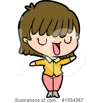 Royalty-Free (RF) Girl Clipart Illustration by lineartestpilot - Stock Sample #1554387