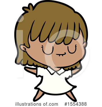 Royalty-Free (RF) Girl Clipart Illustration by lineartestpilot - Stock Sample #1554388