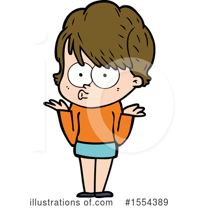 Royalty-Free (RF) Girl Clipart Illustration by lineartestpilot - Stock Sample #1554389