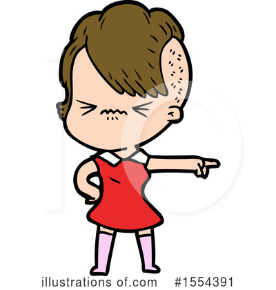 Royalty-Free (RF) Girl Clipart Illustration by lineartestpilot - Stock Sample #1554391