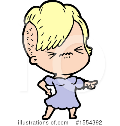 Royalty-Free (RF) Girl Clipart Illustration by lineartestpilot - Stock Sample #1554392