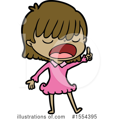 Royalty-Free (RF) Girl Clipart Illustration by lineartestpilot - Stock Sample #1554395