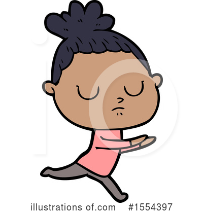 Royalty-Free (RF) Girl Clipart Illustration by lineartestpilot - Stock Sample #1554397