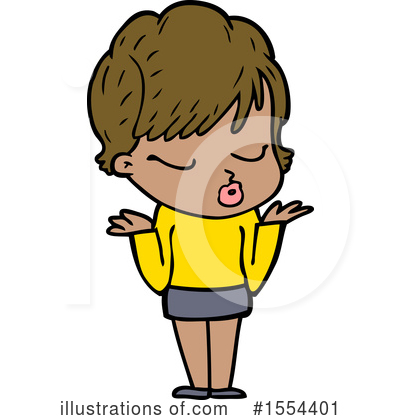 Royalty-Free (RF) Girl Clipart Illustration by lineartestpilot - Stock Sample #1554401