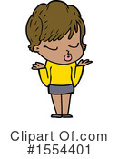 Girl Clipart #1554401 by lineartestpilot