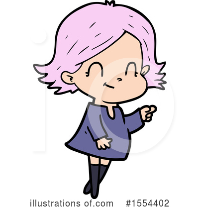 Royalty-Free (RF) Girl Clipart Illustration by lineartestpilot - Stock Sample #1554402