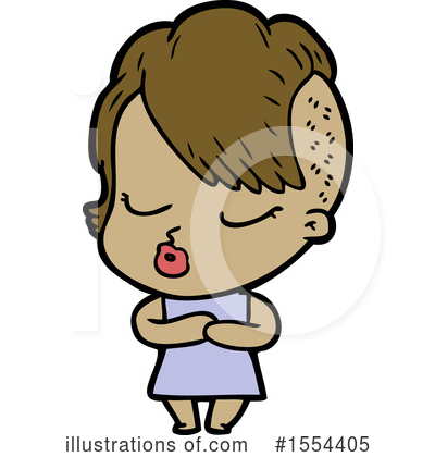 Royalty-Free (RF) Girl Clipart Illustration by lineartestpilot - Stock Sample #1554405