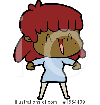 Royalty-Free (RF) Girl Clipart Illustration by lineartestpilot - Stock Sample #1554409
