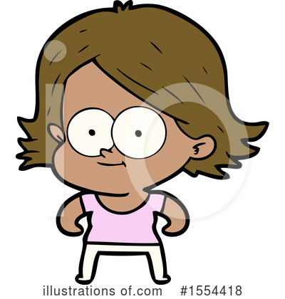 Royalty-Free (RF) Girl Clipart Illustration by lineartestpilot - Stock Sample #1554418