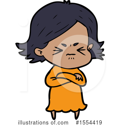 Royalty-Free (RF) Girl Clipart Illustration by lineartestpilot - Stock Sample #1554419