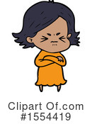 Girl Clipart #1554419 by lineartestpilot