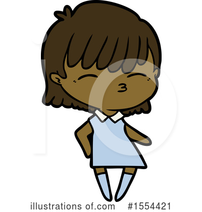Royalty-Free (RF) Girl Clipart Illustration by lineartestpilot - Stock Sample #1554421