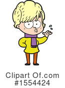 Girl Clipart #1554424 by lineartestpilot