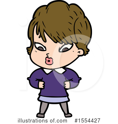 Royalty-Free (RF) Girl Clipart Illustration by lineartestpilot - Stock Sample #1554427
