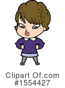 Girl Clipart #1554427 by lineartestpilot