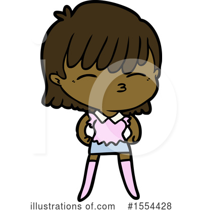 Royalty-Free (RF) Girl Clipart Illustration by lineartestpilot - Stock Sample #1554428