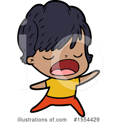 Royalty-Free (RF) Girl Clipart Illustration by lineartestpilot - Stock Sample #1554429