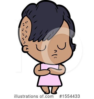Royalty-Free (RF) Girl Clipart Illustration by lineartestpilot - Stock Sample #1554433