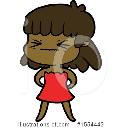 Royalty-Free (RF) Girl Clipart Illustration by lineartestpilot - Stock Sample #1554443