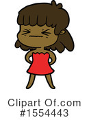 Girl Clipart #1554443 by lineartestpilot
