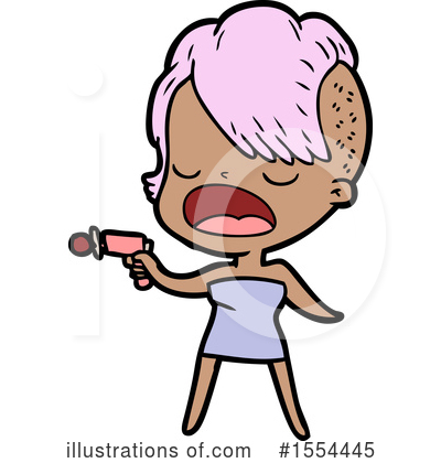 Royalty-Free (RF) Girl Clipart Illustration by lineartestpilot - Stock Sample #1554445