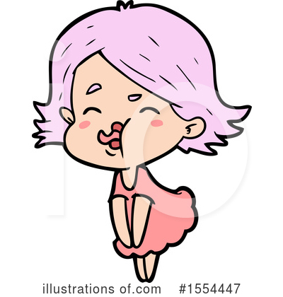 Royalty-Free (RF) Girl Clipart Illustration by lineartestpilot - Stock Sample #1554447