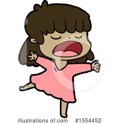 Royalty-Free (RF) Girl Clipart Illustration by lineartestpilot - Stock Sample #1554452