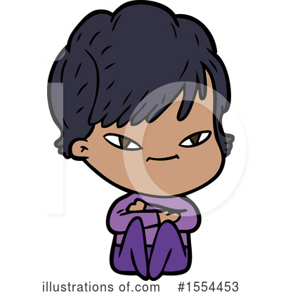 Royalty-Free (RF) Girl Clipart Illustration by lineartestpilot - Stock Sample #1554453