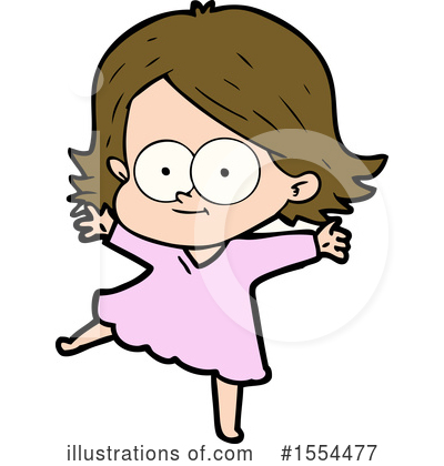 Royalty-Free (RF) Girl Clipart Illustration by lineartestpilot - Stock Sample #1554477