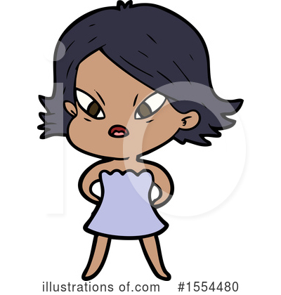 Royalty-Free (RF) Girl Clipart Illustration by lineartestpilot - Stock Sample #1554480