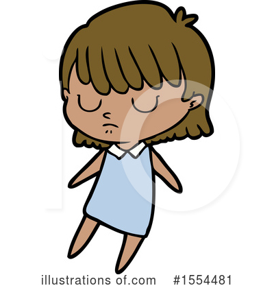 Royalty-Free (RF) Girl Clipart Illustration by lineartestpilot - Stock Sample #1554481