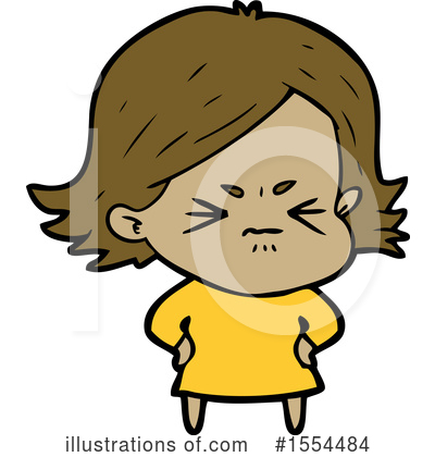 Royalty-Free (RF) Girl Clipart Illustration by lineartestpilot - Stock Sample #1554484