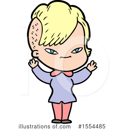 Royalty-Free (RF) Girl Clipart Illustration by lineartestpilot - Stock Sample #1554485