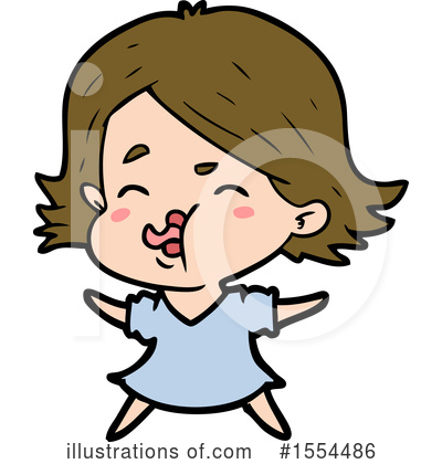 Royalty-Free (RF) Girl Clipart Illustration by lineartestpilot - Stock Sample #1554486
