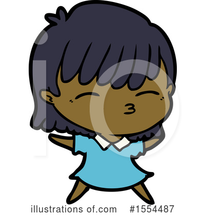 Royalty-Free (RF) Girl Clipart Illustration by lineartestpilot - Stock Sample #1554487