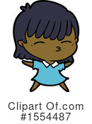 Girl Clipart #1554487 by lineartestpilot
