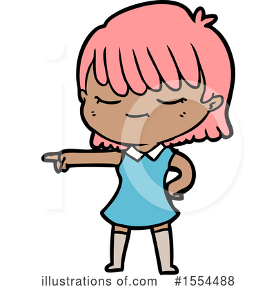Royalty-Free (RF) Girl Clipart Illustration by lineartestpilot - Stock Sample #1554488