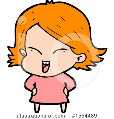 Royalty-Free (RF) Girl Clipart Illustration by lineartestpilot - Stock Sample #1554489