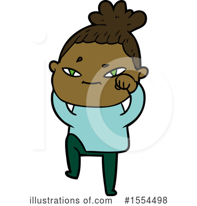 Royalty-Free (RF) Girl Clipart Illustration by lineartestpilot - Stock Sample #1554498
