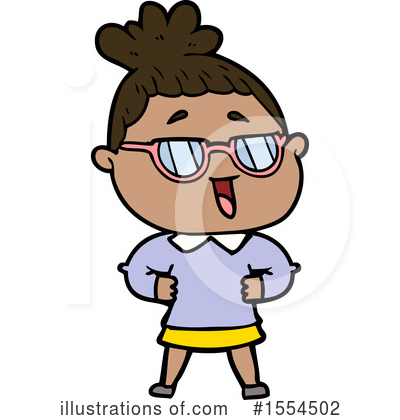 Royalty-Free (RF) Girl Clipart Illustration by lineartestpilot - Stock Sample #1554502