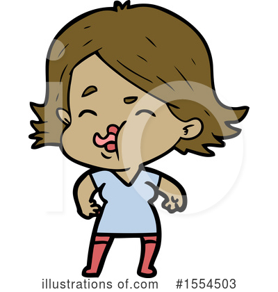 Royalty-Free (RF) Girl Clipart Illustration by lineartestpilot - Stock Sample #1554503