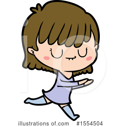 Royalty-Free (RF) Girl Clipart Illustration by lineartestpilot - Stock Sample #1554504